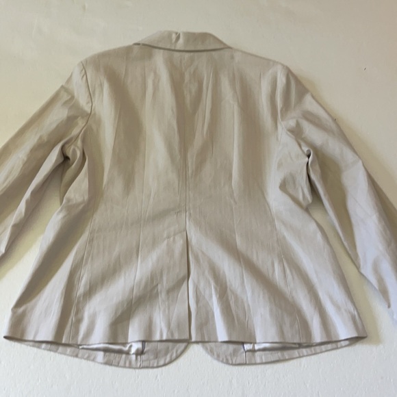 Gap Satin lined khaki blazer - Picture 5 of 6